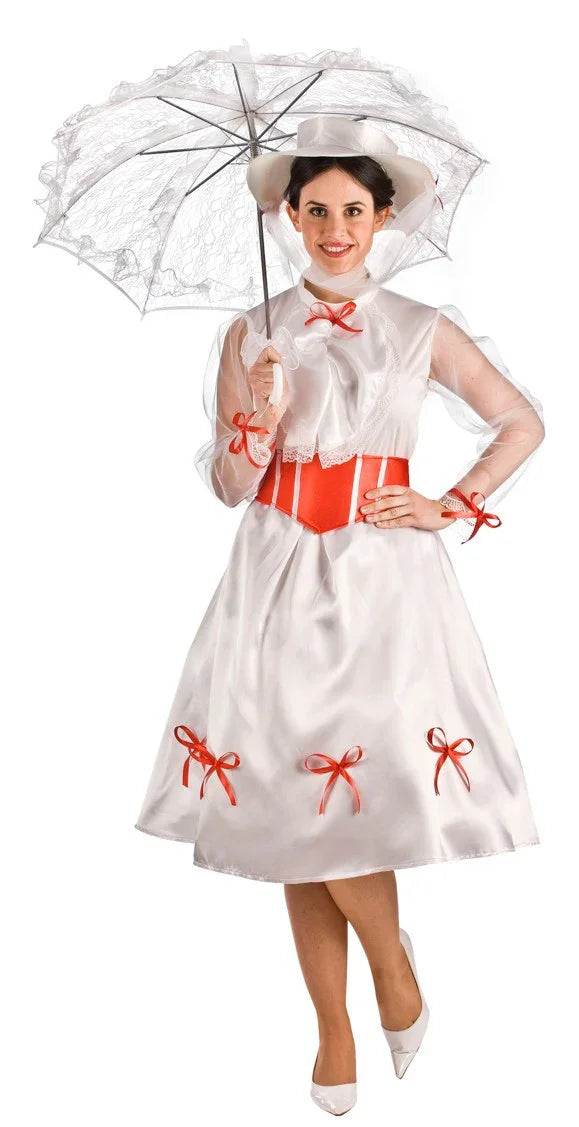 Disfraz de Niñera Mágica Mary Poppins para Mujer Mary Poppins El Rey del Carnaval